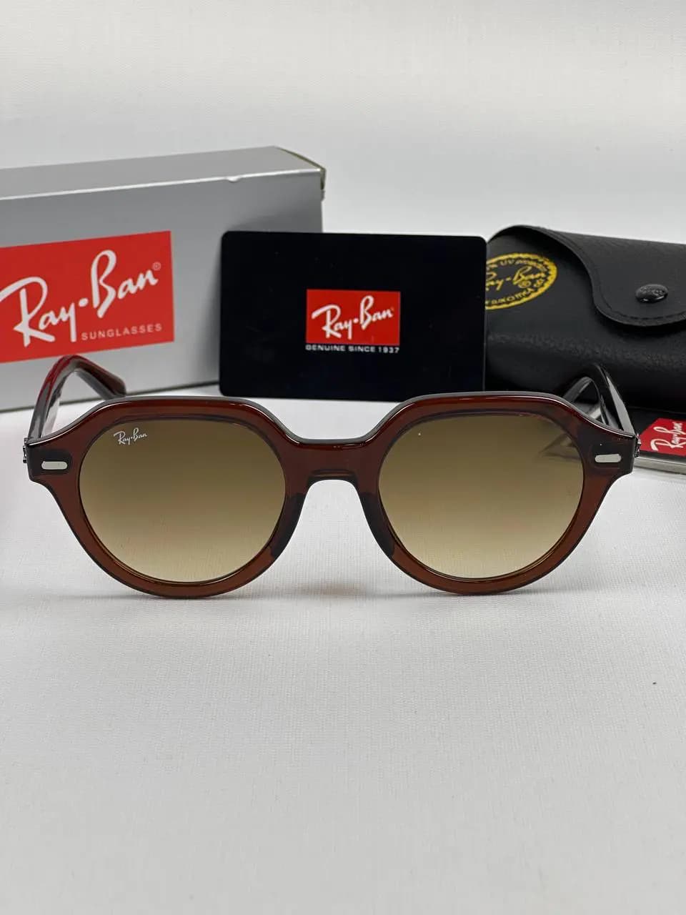 عینک ریبن قهوه ای rb-4399f — تصویر ۳