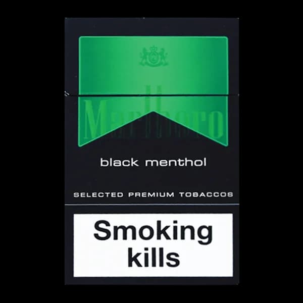 سیگار مارلبرو بلک منتول اینترنشنال اسموک Marlboro black menthol international smoke