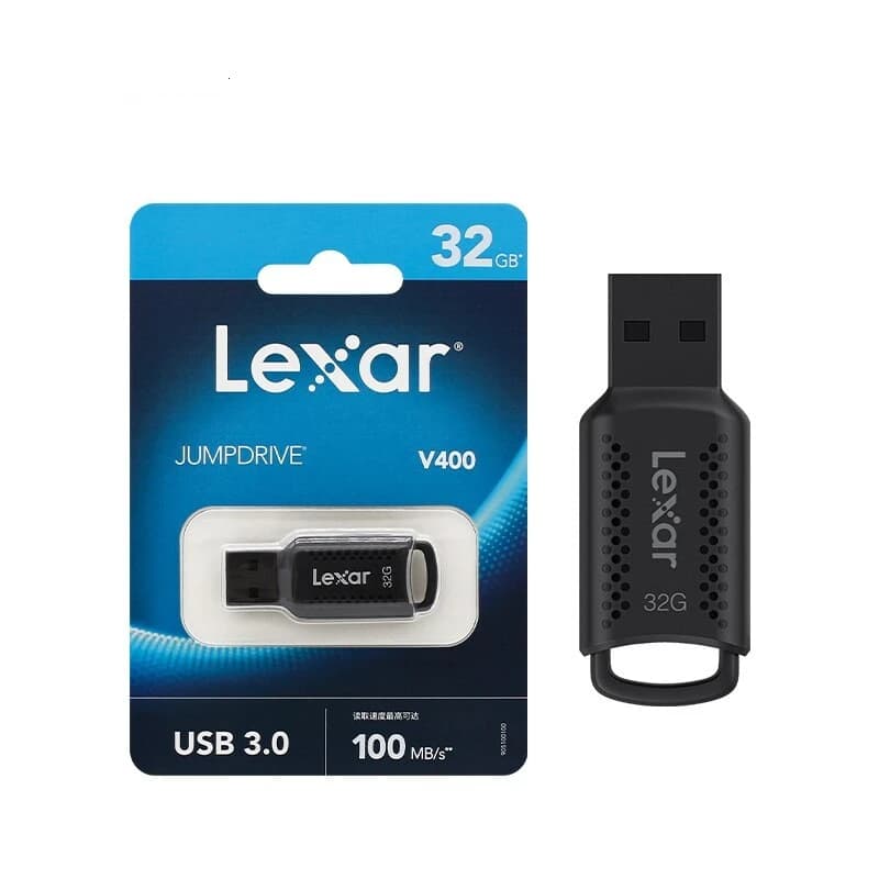 فلش مموری لکسار مدل V400 ظرفیت 32 گیگابایت — تصویر ۲
