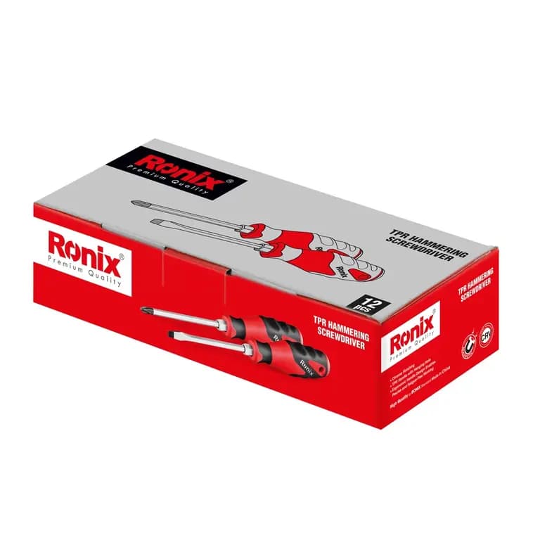 پیچ گوشتی چهارسو ضربه خور رونیکس سری RH-29 — تصویر ۴