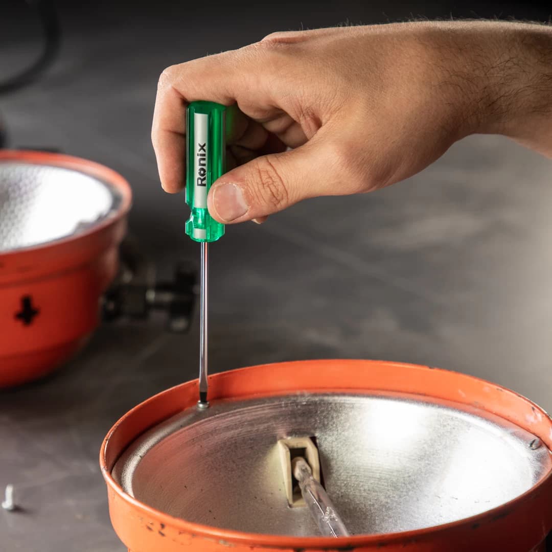 پیچ گوشتی دو سو دسته کریستالی رونیکس سری RH-27 — تصویر ۵