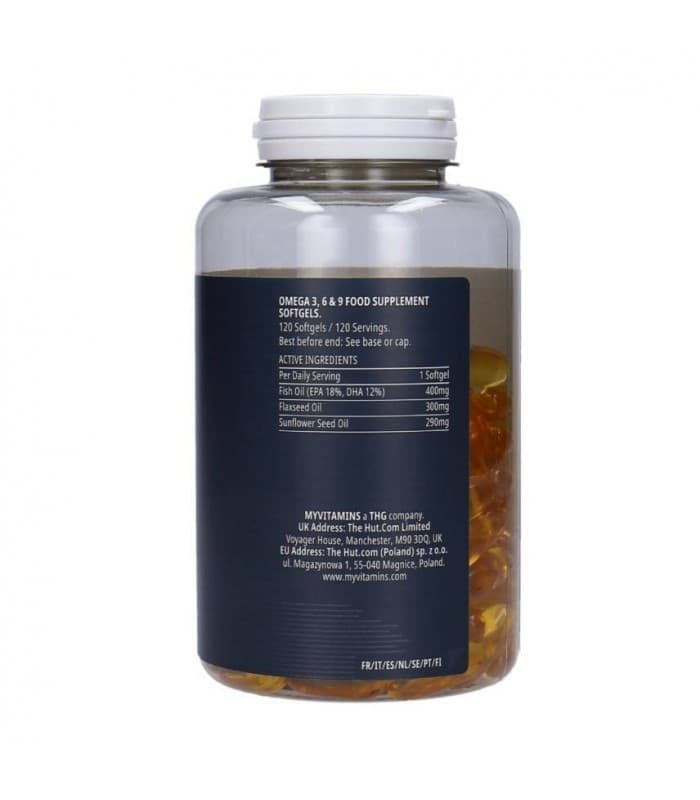 قرص مکمل مای ویتامینز Omega 369 — تصویر ۲