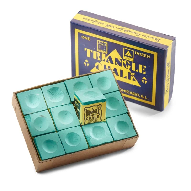 گچ بیلیارد مدل Triangle Chalk بسته 12 عددی — تصویر ۲