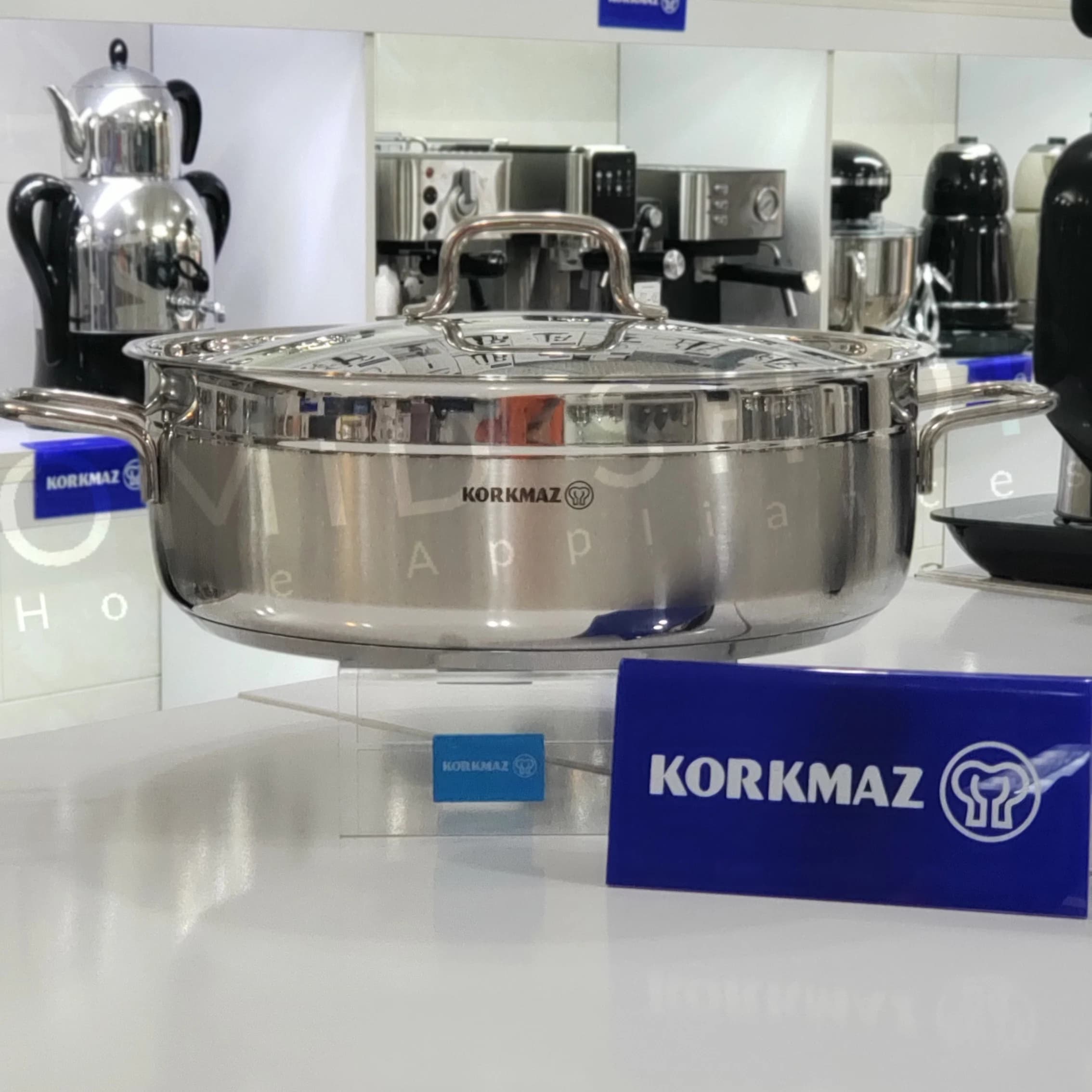 تابه کرکماز مدل آلفا A1030 ا Korkmaz Alfa 30×10 cm Short Casserole A1030 — تصویر ۲
