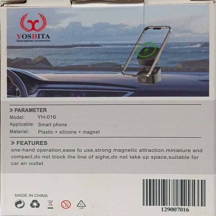 شارژر بی سیم 15 وات یوشیتا مدل Yoshita YH-016 با گارانتی 12 ماهه شرکتی — تصویر ۴
