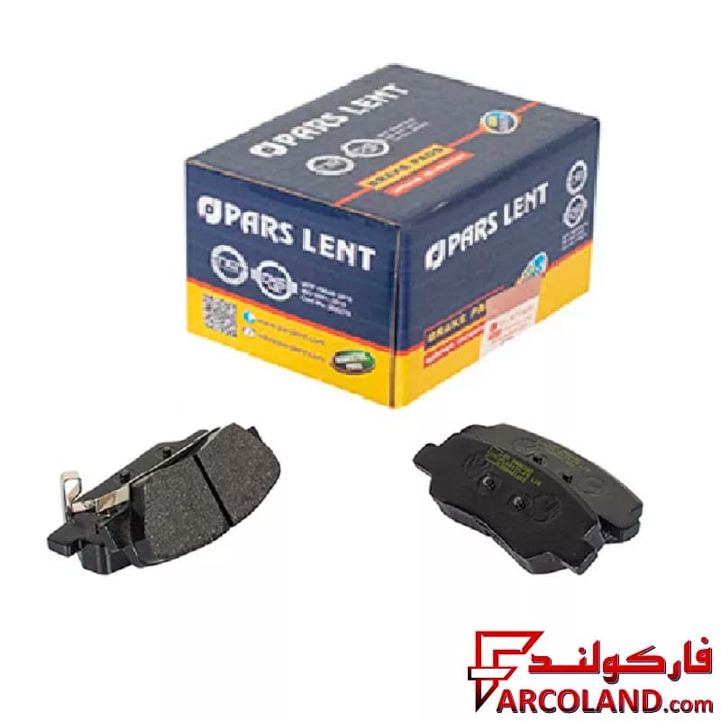 لنت ترمز عقب پارس مدل PL80135 صادراتی مناسب پژو 206 تیپ 5 (مدل رانایی)