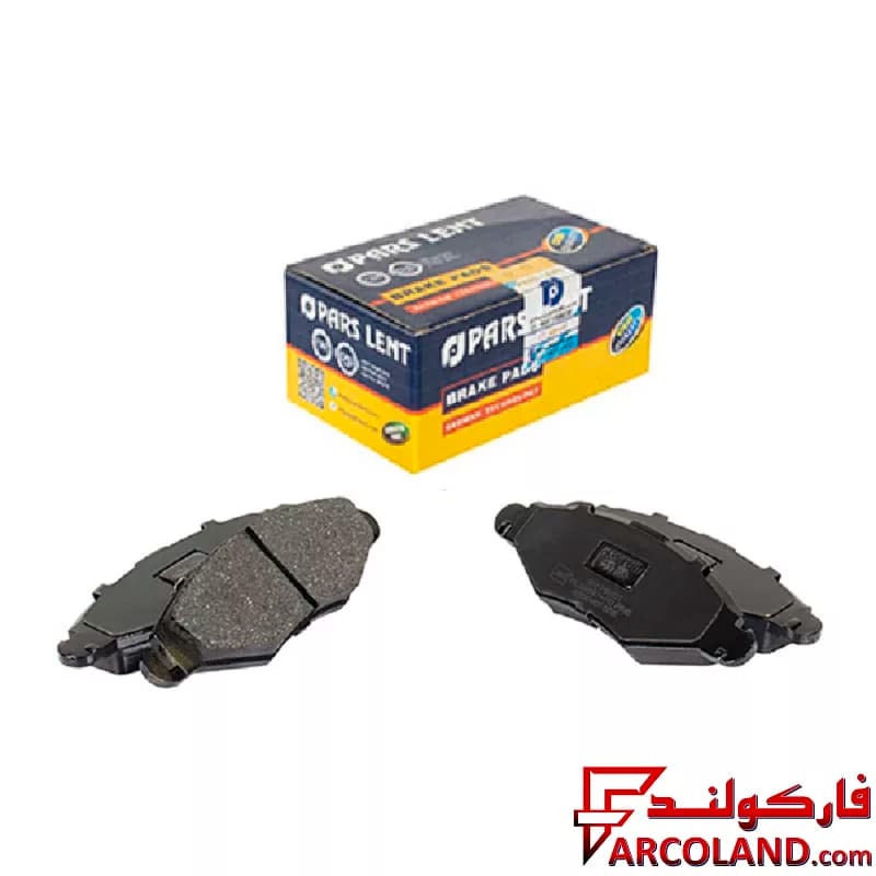 لنت ترمز جلو پارس مدل PL23597 صادراتی مناسب پژو 206 تیپ 3