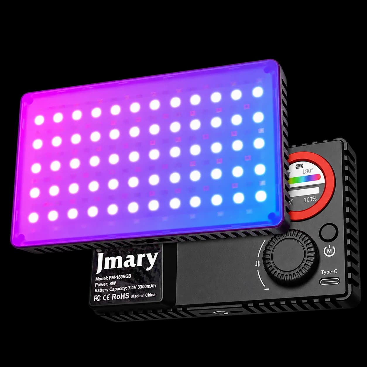 نور ال ای دی RGB جیماری مدل Jmary FM-180RGB