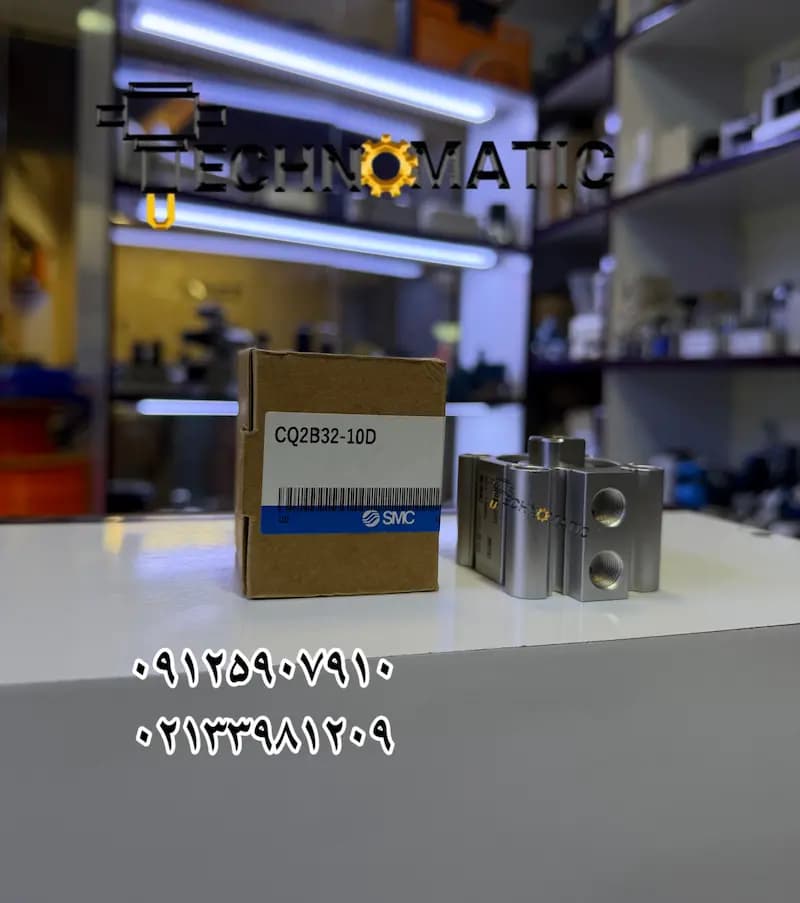 جک کامپکت SMC CQ2B32-10D