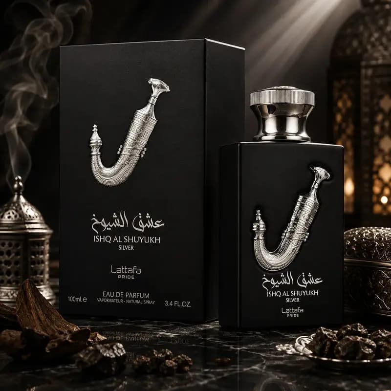 عطر ادکلن لطافه عشق الشیوخ سیلور اصل | Lattafa Perfumes Ishq Al Shuyukh Silver — تصویر ۲