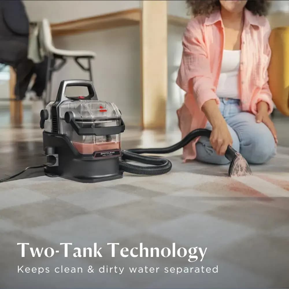 نقطه شوی بیسل اسپات کلین پرو توربو بیسل مدل (3911K) Bissell Spotclean Pro Turbo – گارانتی شرکتی بیسل ایرانیان — تصویر ۳