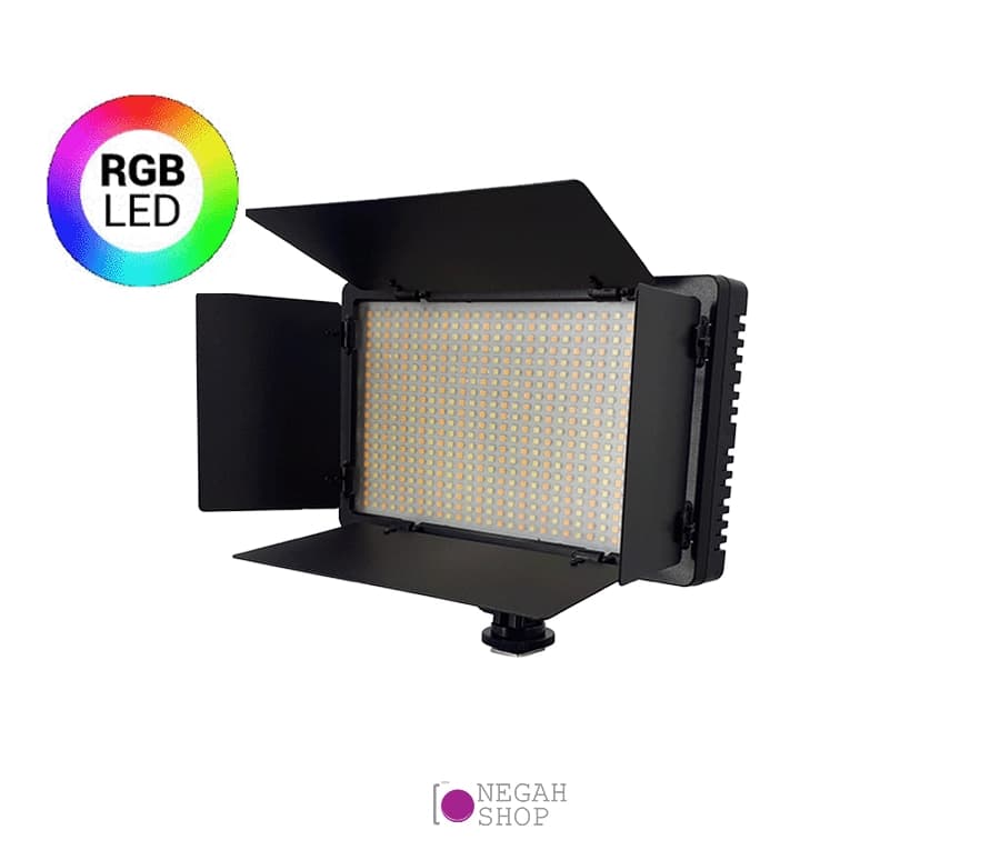 نور عکاسی و تصویربرداری King Power U600+ RGB همراه با باتری و آداپتور