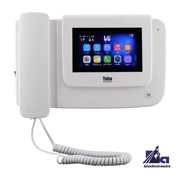 پکیج آیفون تصویری چهار واحدی تابا TVD-1043I با پنل کارتی TVP-1860 CR — تصویر ۳