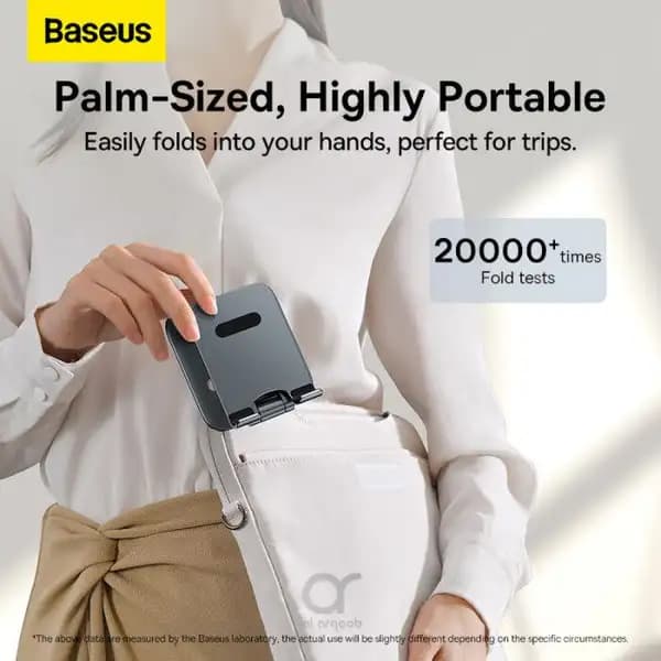هولدر و نگهدارنده رومیزی موبایل بیسوس مدل Baseus Biaxial Desktop for phone LUSZ000013 — تصویر ۶