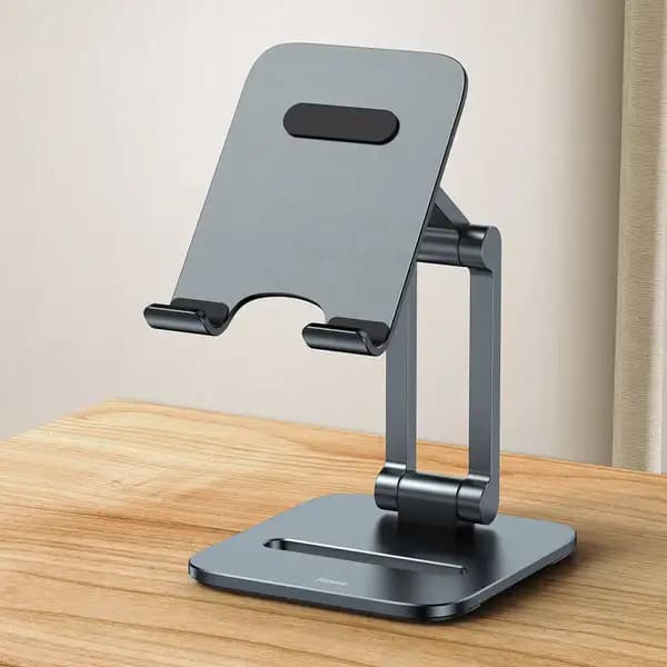 هولدر و نگهدارنده رومیزی موبایل بیسوس مدل Baseus Biaxial Desktop for phone LUSZ000013 — تصویر ۳