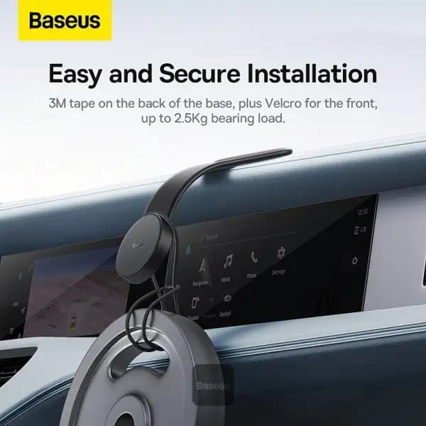 هولدر و نگهدارنده مگنتی موبایل بیسوس مدل Baseus PrimeTrip C02 Air — تصویر ۸