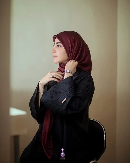 عبا نارون طرح دار — تصویر ۲