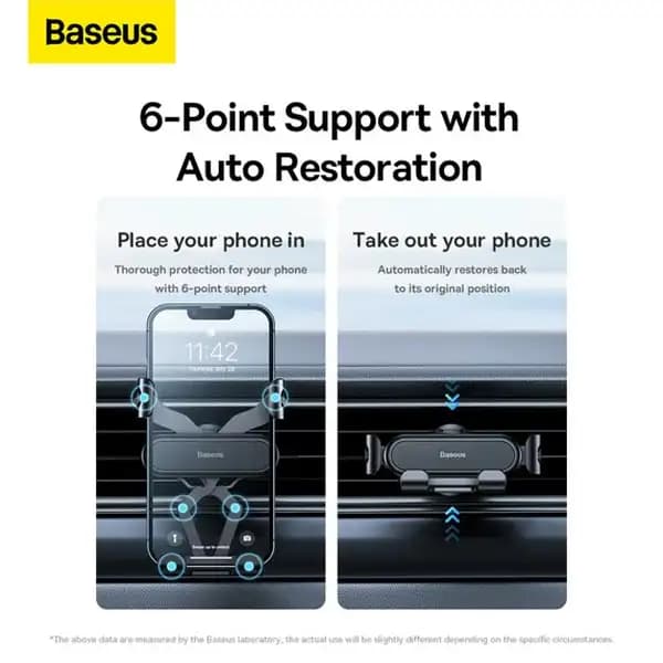 هولدر و نگهدارنده گوشی موبایل بیسوس مدل Baseus BS-CM012 Stable Lite — تصویر ۶