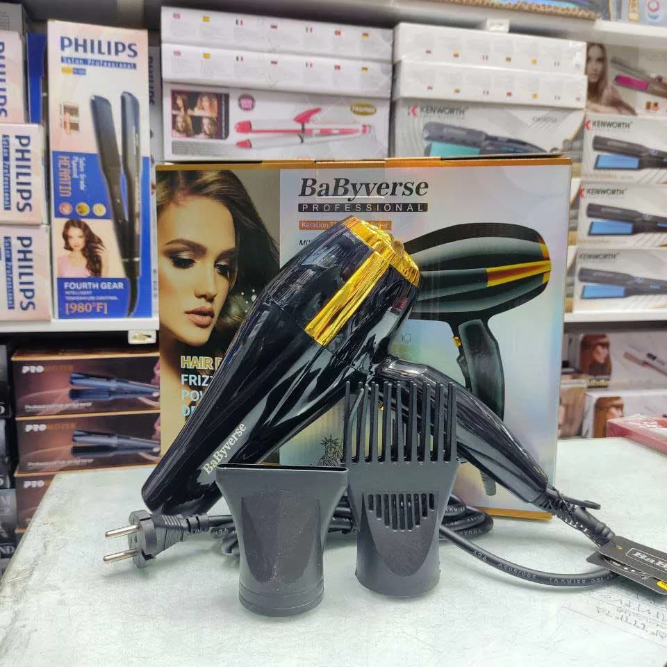 سشوار حرفه ای 8000 وات بیبی ورس مدل Babyverse ba-6626 — تصویر ۳
