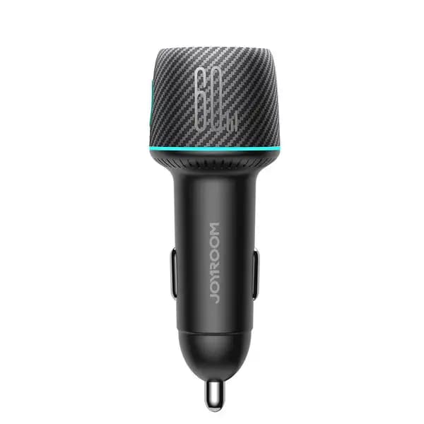 شارژر فندکی 60 وات تایپ سی فست شارژ خودرو جویروم مدلJoyroom JR-CCN01 — تصویر ۳