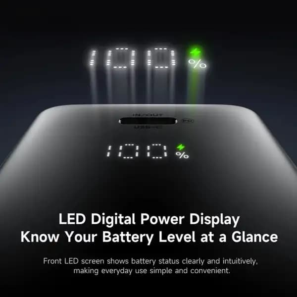 پاوربانک ۱۰۰۰۰ هزار و شارژر دیواری ۳۰ وات مک دودو مدل Mcdodo FreeGo 3-in-1 10000mAh 30W MC-3181 — تصویر ۵