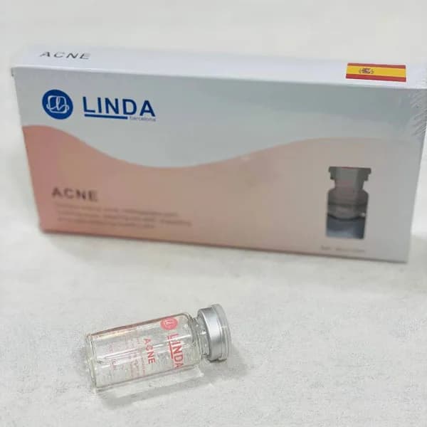 کوکتل آنتی آکنه و منافذ لیندا LINDA حجم 10 میلی لیتر — تصویر ۳