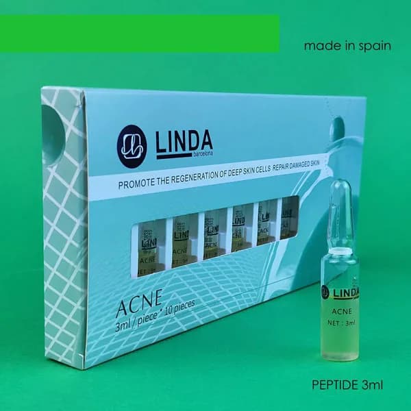 پک ویال جذبی آنتی آکنه LINDA لیندا 10 عددی