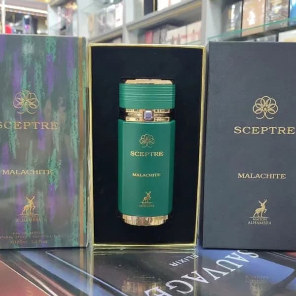 ادو پرفیوم الحمبرا مدل سپتر مالاکیت Sceptre Malachite حجم 100 میل — تصویر ۳