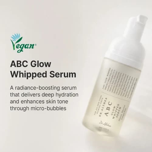 سرم حبابی ABC دکتر التیا آبرسان, درخشان کننده و ضد چروک پوست DR.ALTHEA ABC GLOW WHIPPED SERUM — تصویر ۲