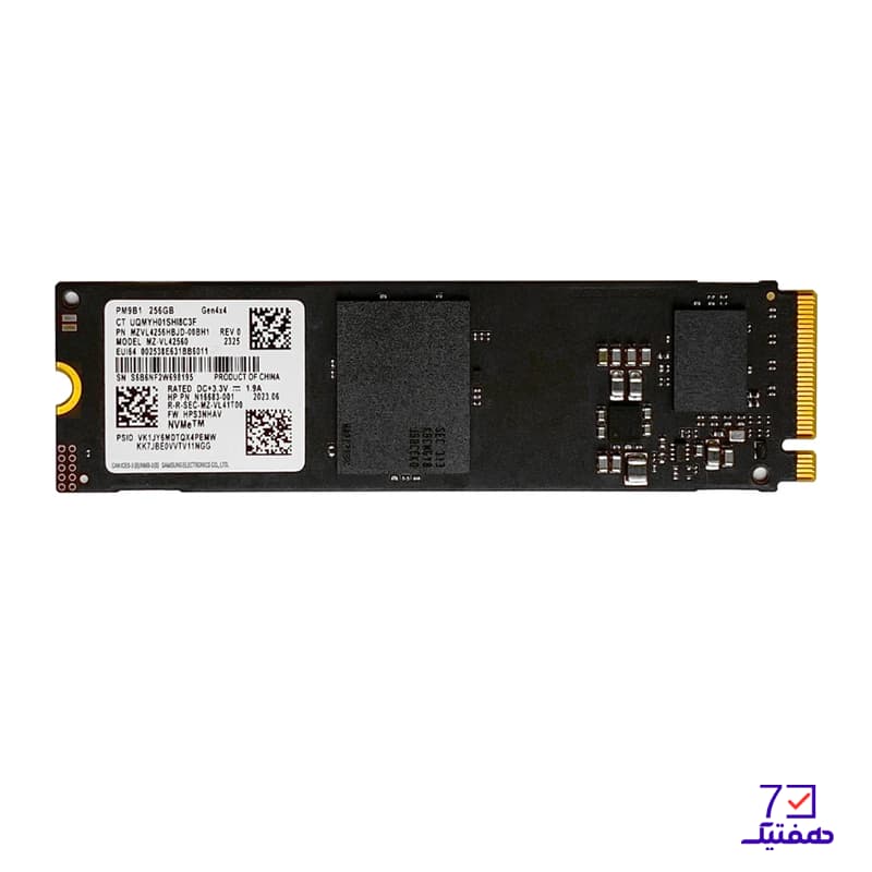 حافظه SSD M2 2280 سامسونگ مدل MZ-VL42560 PM9C1 ظرفیت 256 گیگابایت — تصویر ۲