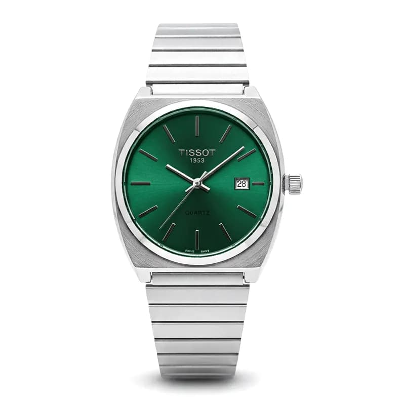 ساعت مچی مردانه تیسوت گادفادر نقره ای سبز TISSOT