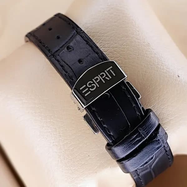 ساعت مچی زنانه اسپریت موتور ژاپن نقرهای مشکی ESPRIT (سه موتوره) — تصویر ۷