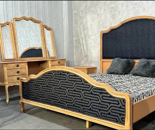 سرویس خواب 2نفره کلاسیک مدل فرانسوی مبلمان فرنا مدل 1144118