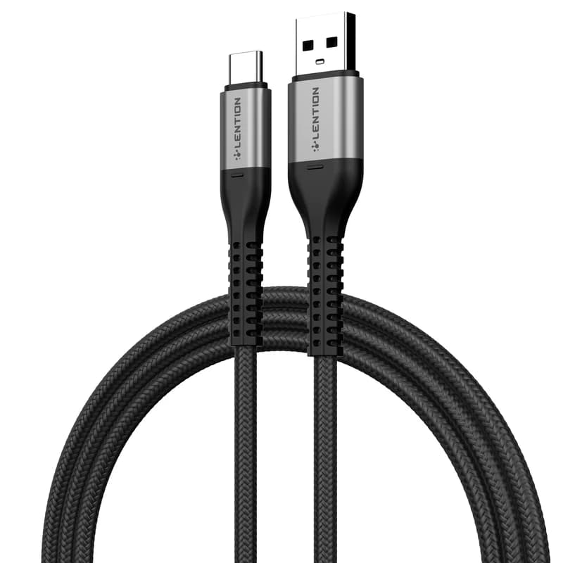 کابل تبدیل USB به USB-C لنشن مدل ACT طول 1 متر — تصویر ۲