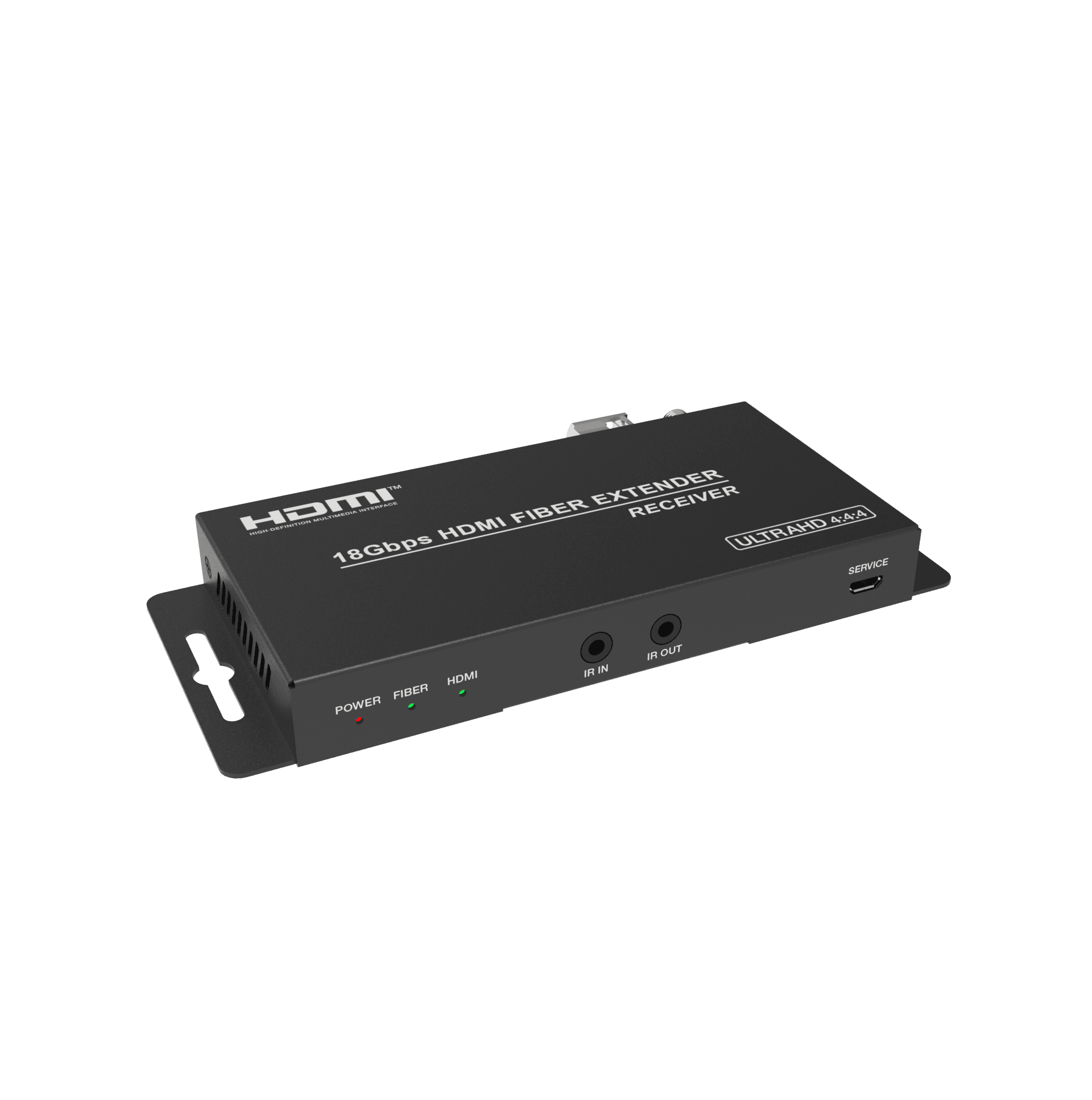 توسعه دهنده تصویر HDMI V2.0 روی فیبر نوری مدل FARANET FN-F200 — تصویر ۳
