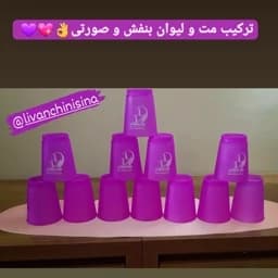 بازی فکری لیوان چینی سری حرفه ای مدل 363 بسته 12 عددی به همراه مت — تصویر ۳
