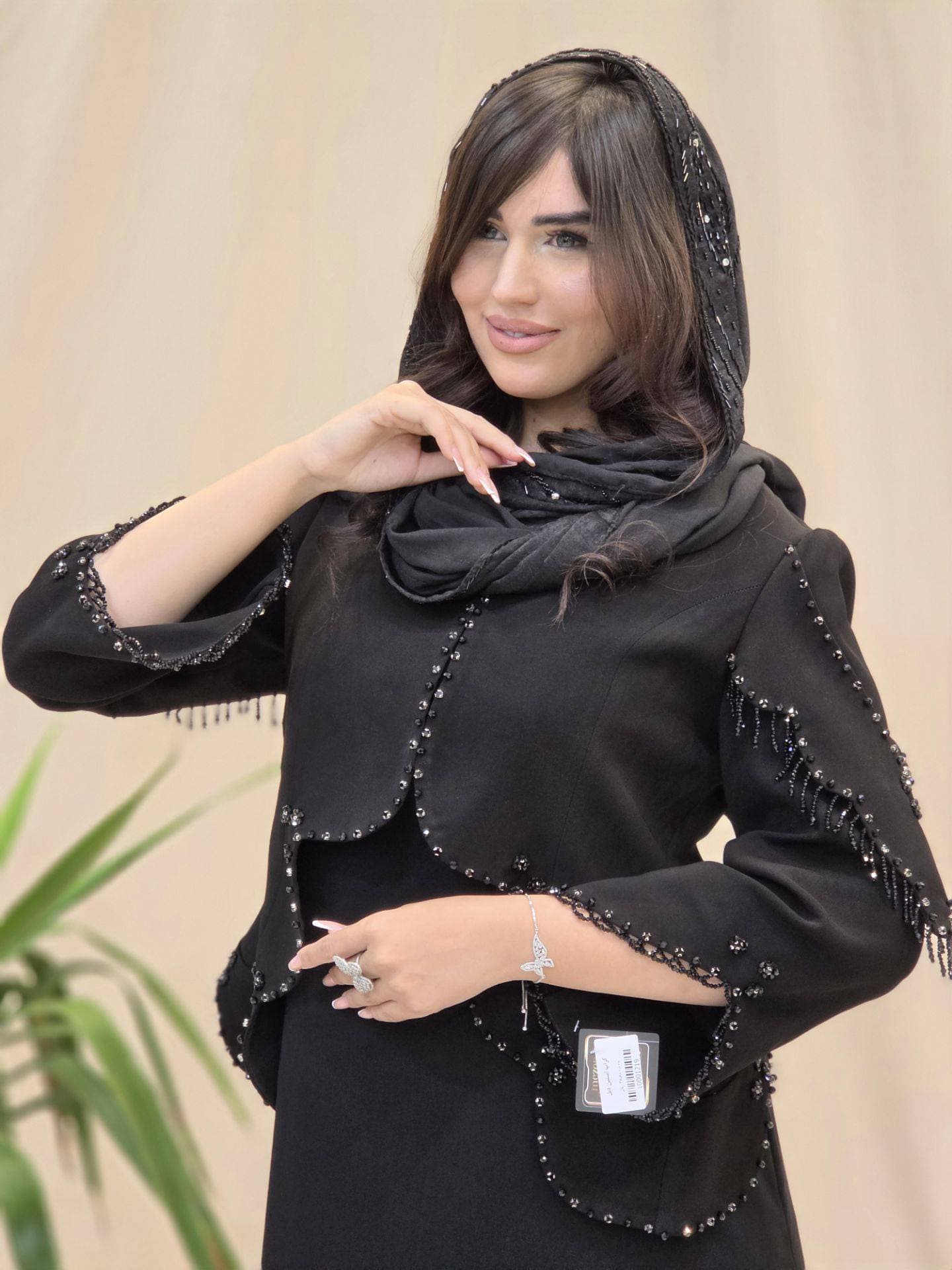 کراپ کت مجلسی پایین هلال پر کار نگین_کد3010