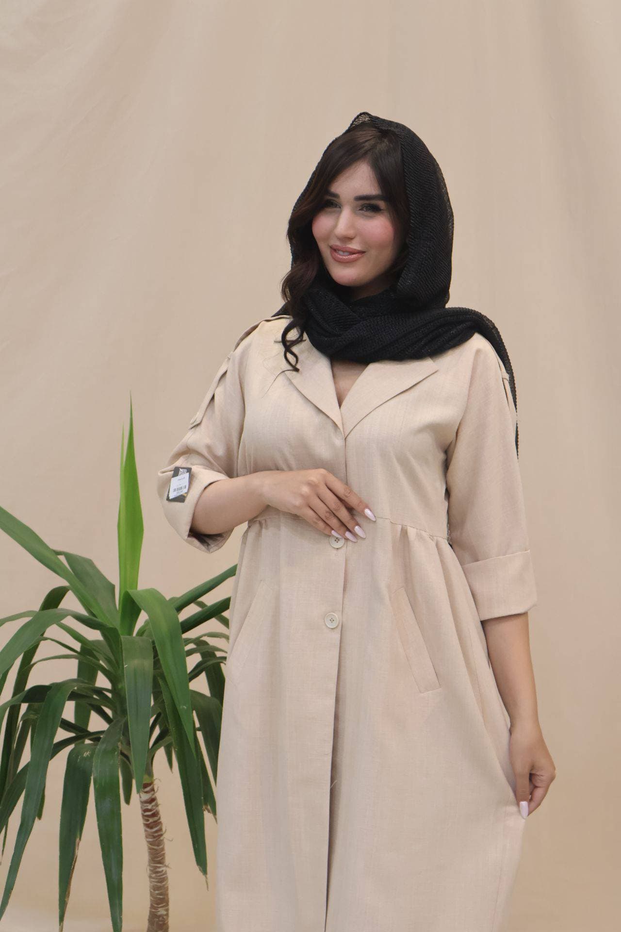 مانتو بلند مجلسی دلسا-کد2060