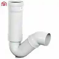 سیفون 110 یک تکه با درپوش (با لوله) پوشفیت نیوفلکس BD — تصویر ۳