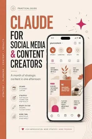 و دانلود نسخه کامل کتاب زبان اصلی CLAUDE FOR SOCIAL MEDIA & CONTENT CREATORS: A month of strategic content in one afternoon (Claude AI in Practice) | دانلود کتاب خارجی