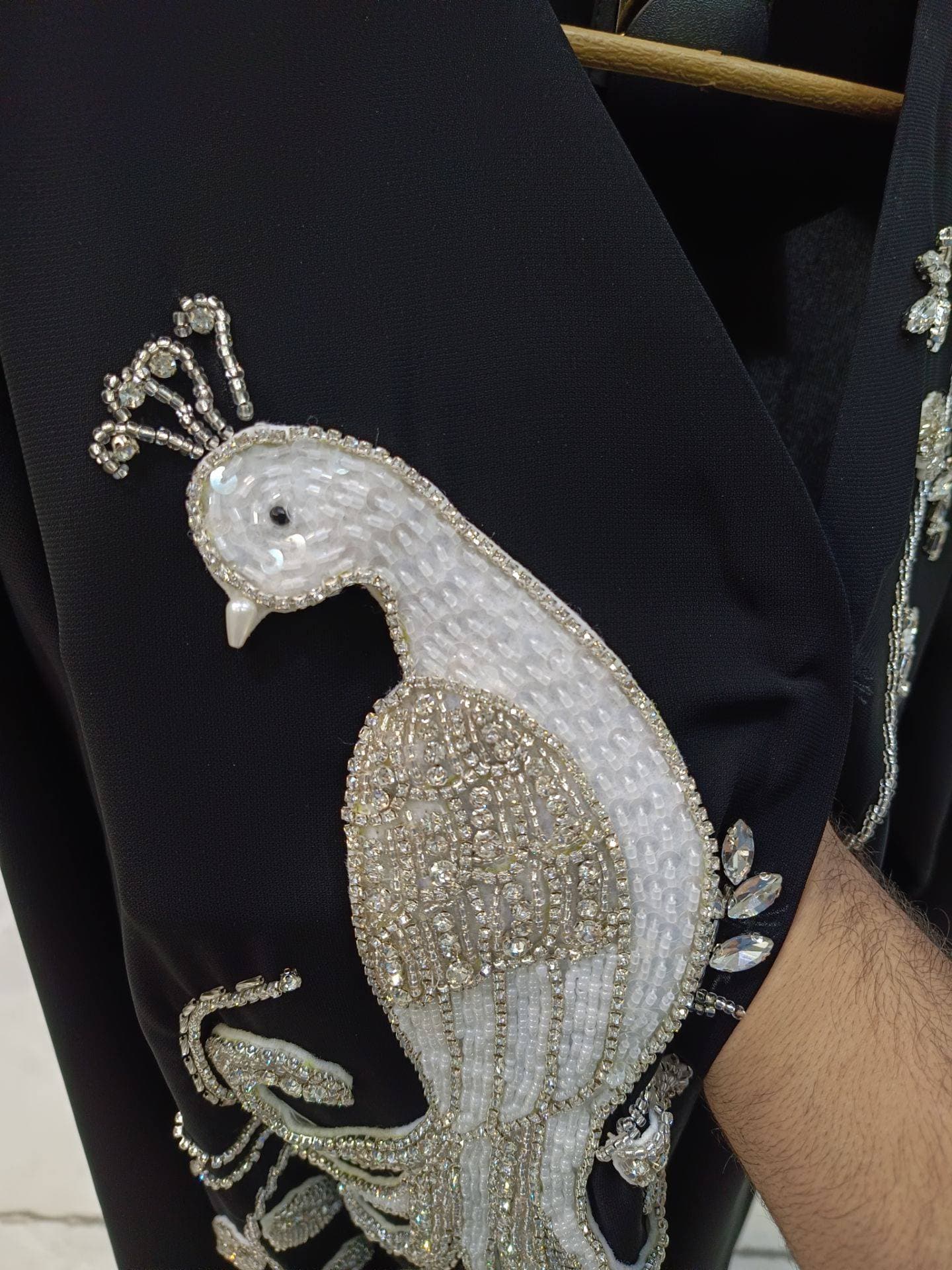 مانتو مجلسی مدل سیرخ کد:1067 — تصویر ۲
