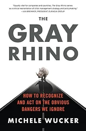 و دانلود نسخه کامل کتاب زبان اصلی The Gray Rhino: How to Recognize and Act on the Obvious Dangers We Ignore | دانلود کتاب خارجی