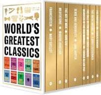 World’s Greatest Classics (Boxed Set) (Call of the Wild; Frankenstein; The Art of War; The Great Gatsby; Sense and Sensibility; The Importance of Being Earnest; The Prophet; Meditations; The Prince; T