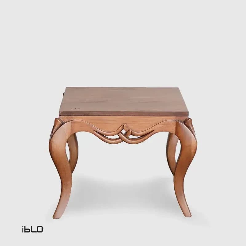میز عسلی نئوکلاسیک لیونا (گردویی) — تصویر ۲