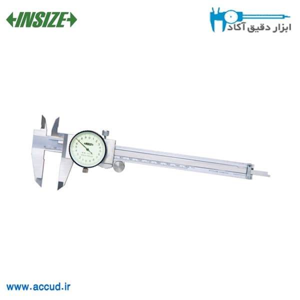 کولیس ساعتی (0/01) 15 سانتی متر INSIZE (با گارانتی رسمی شرکت اینسایز) مدل 1311-150
