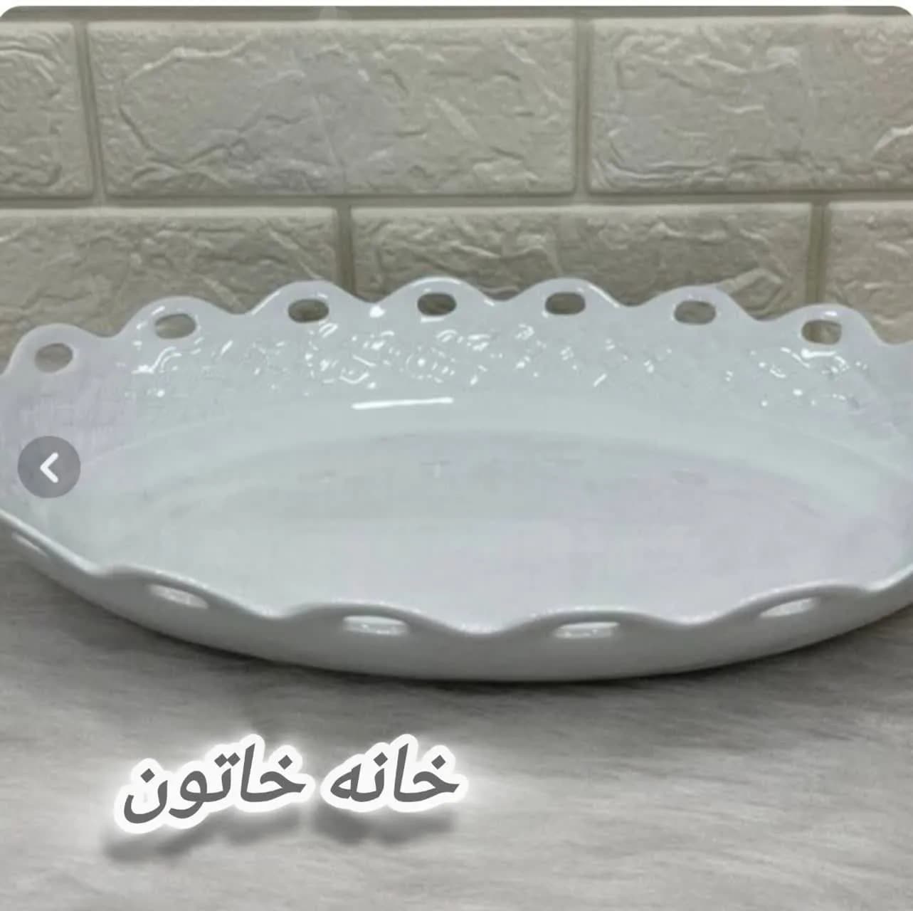 دیس میوه و سالاد کوچک مدل آیناز برند مقصود — تصویر ۳