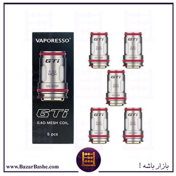 کویل ویپرسو جی تی آی (Vaporesso GTi Replacement Mesh Coils) — تصویر ۴