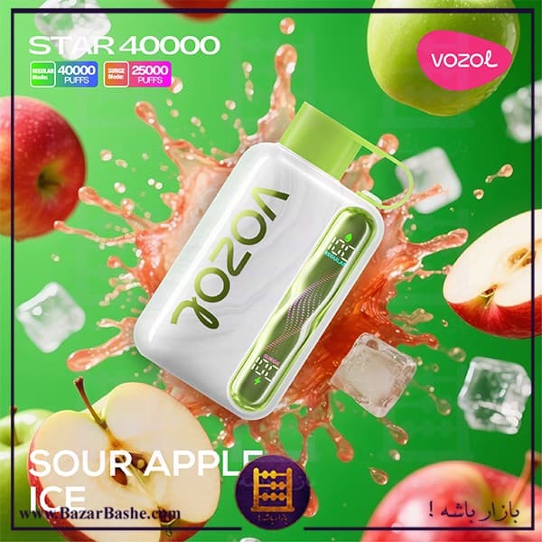 پاد یکبار مصرف وزول استار 40000 پاف Vozol Vape Star 40000 — تصویر ۶