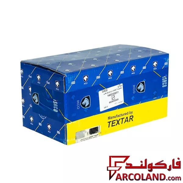 لنت ترمز عقب تکستار ایساکو مدل 1460102011 مناسب رنو تندر 90 (ال 90) — تصویر ۳
