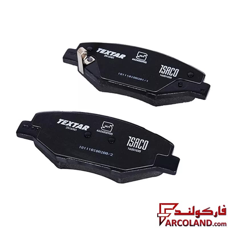 لنت ترمز جلو تکستار ایساکو مدل 1620103508 مناسب سمند LX (EF7) — تصویر ۲